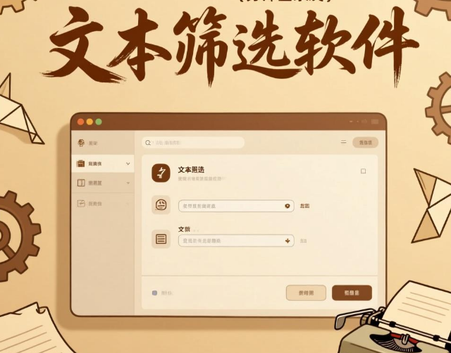 文本编辑处理器